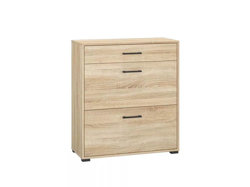 Apavu plaukts Caro 10 · Sonoma · 80 × 90 × 34 cm