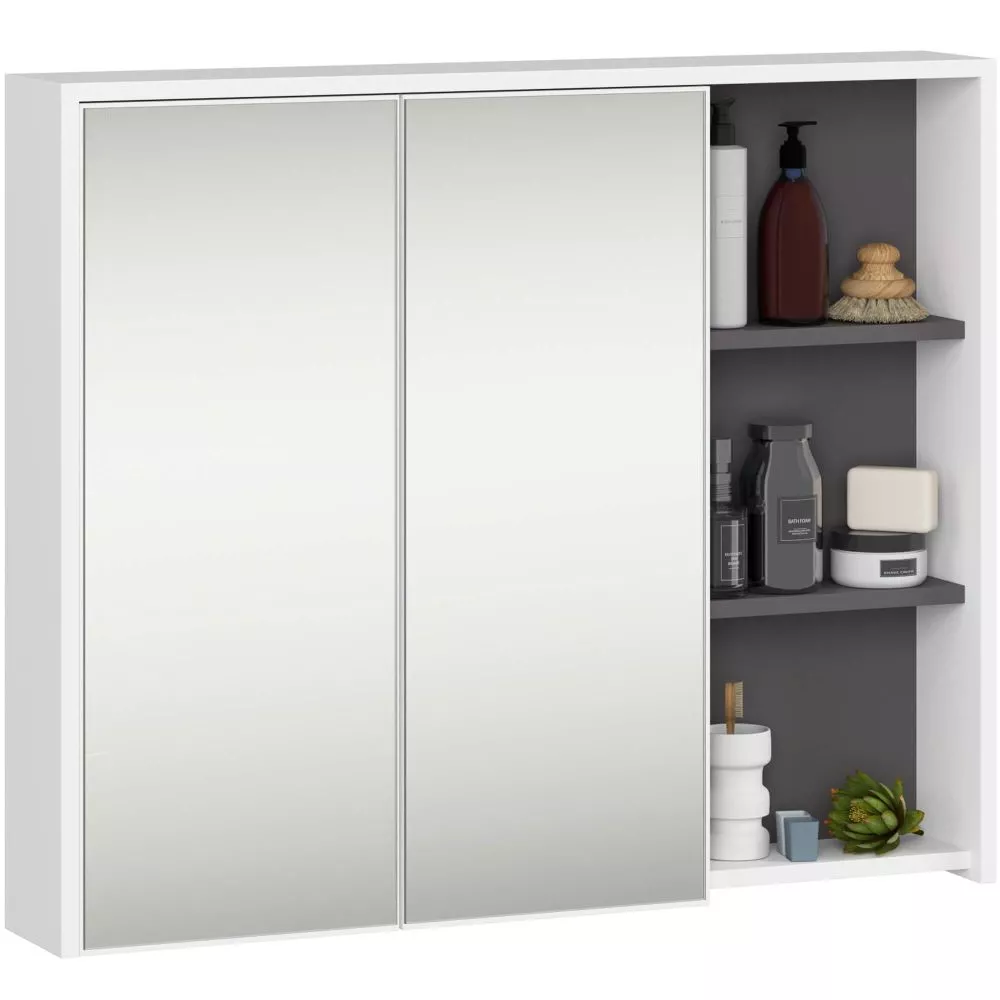 Vannas istabas skapītis Vami W90 L · 90 × 75 × 15 cm