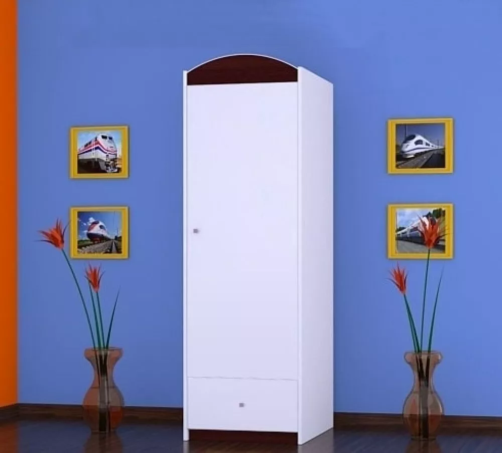Bērnu skapis Happy SZ05-B · 60 × 54 × 187 cm