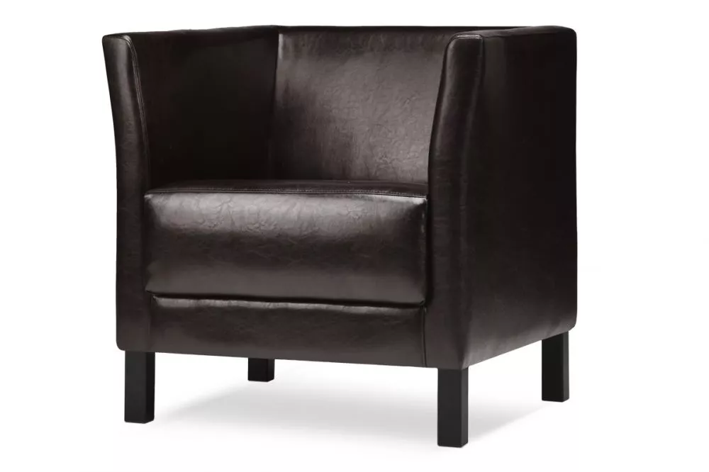 Mīksts krēsls Especto 1S Standard Sēdvietas dziļums: 54 cm, · Tumši brūns · 74 × 67 × 70 cm