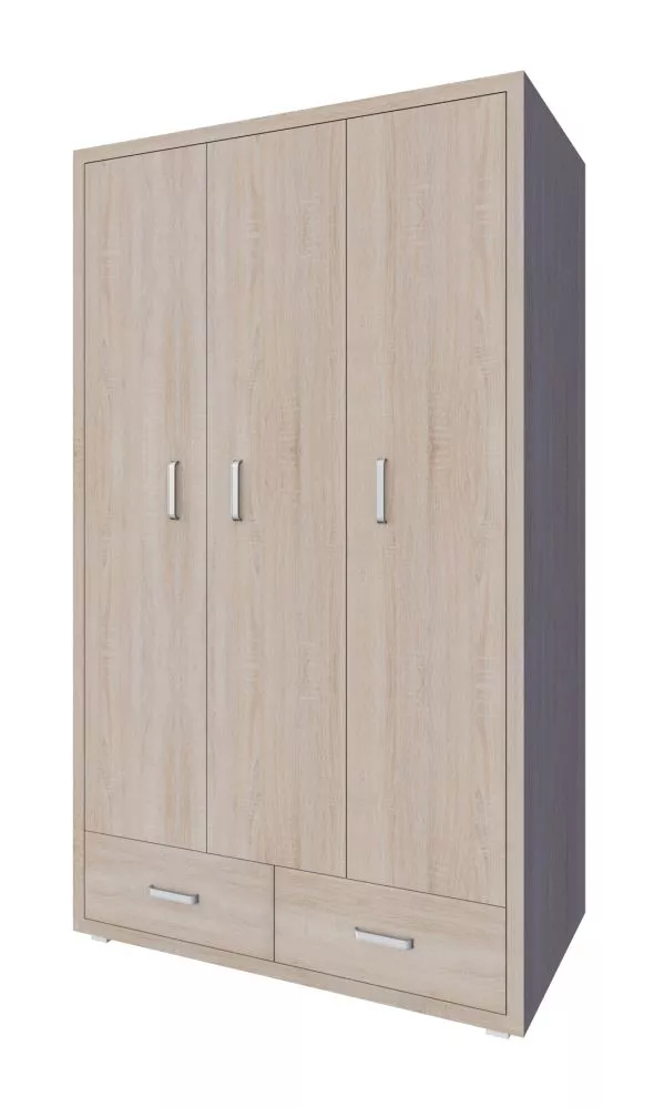 Skapis Margaret MA-S1 · Ozols sonoma · 120 × 55 × 200 cm