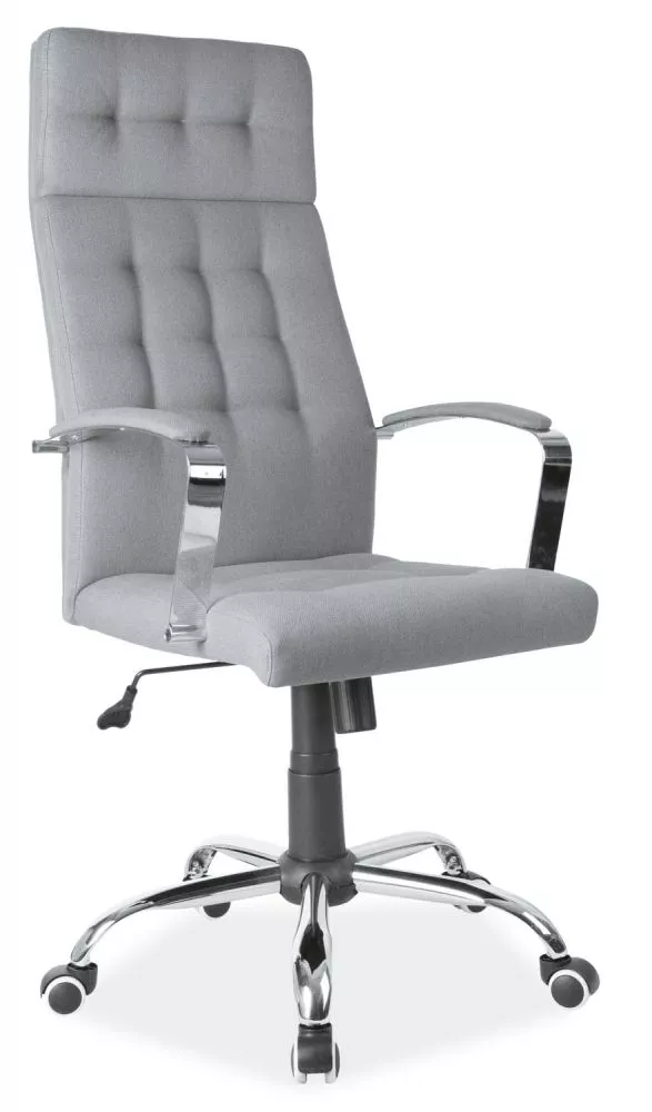 Datorkrēsls Q-136 · Pelēks · 70 × 49 × 119 cm