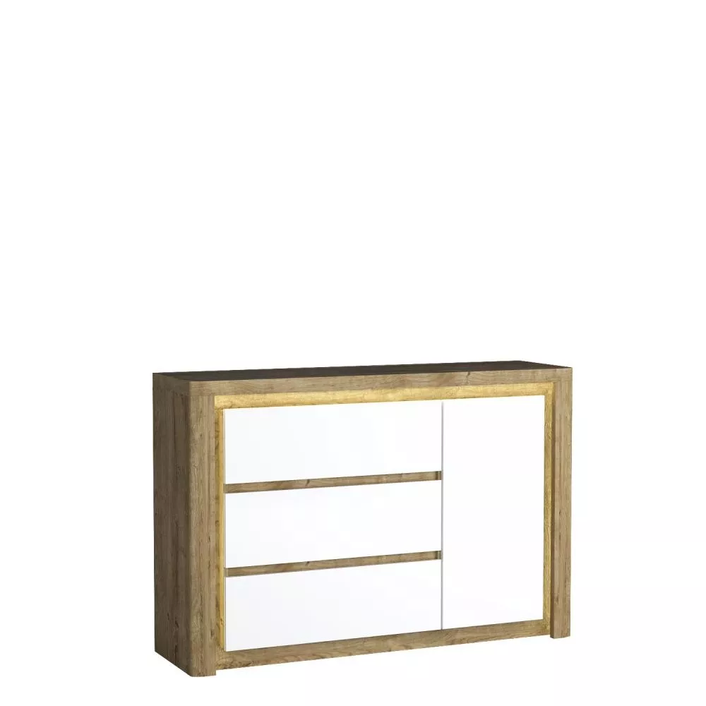 Kumode Livinio L-15 ar LED · 144 × 41 × 98 cm