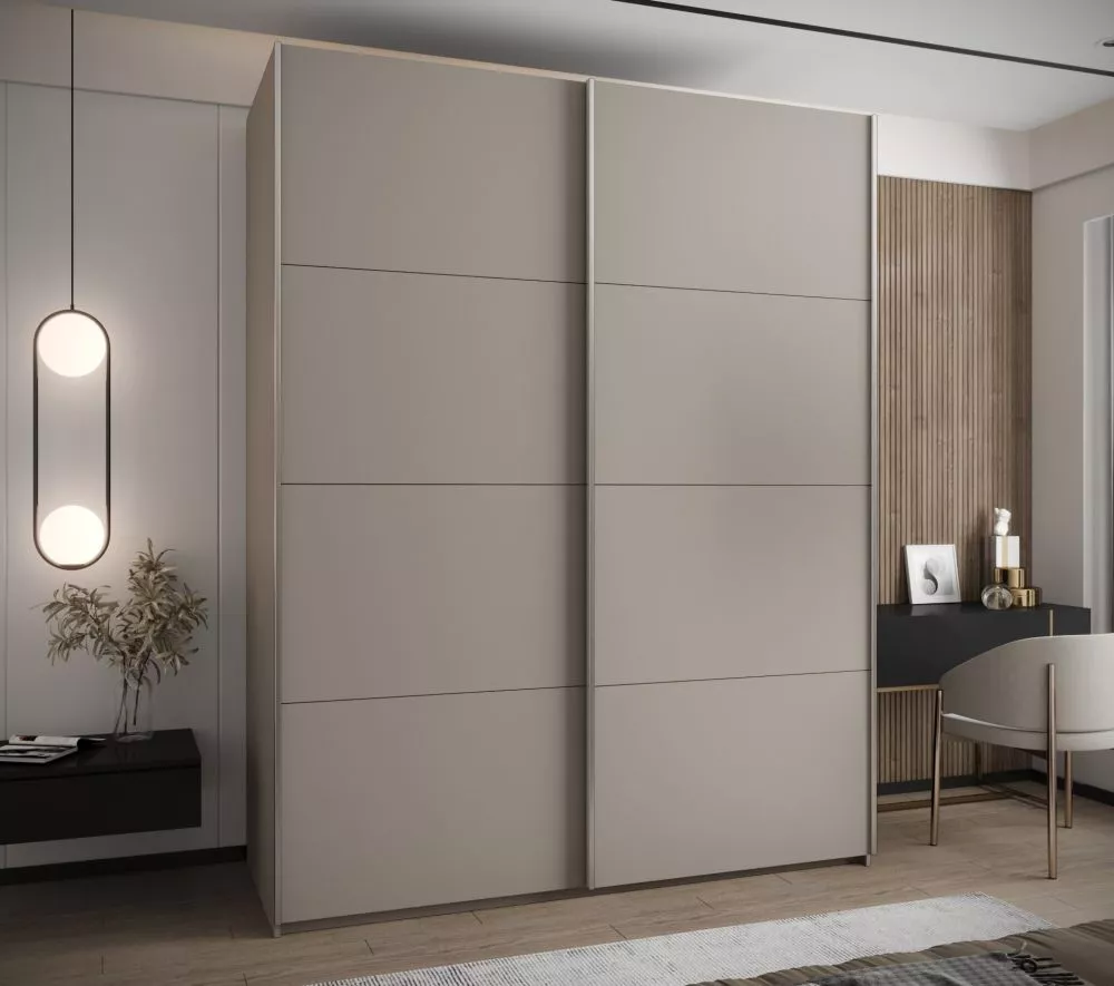 Skapis Lux 1 · Kašmira · 200 × 61 × 245.5 cm