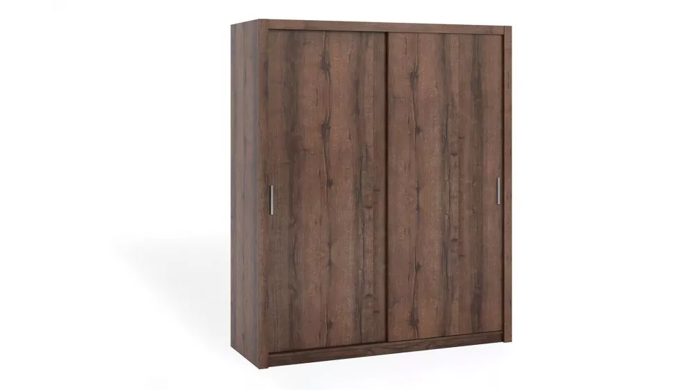 Skapis Bono BO SZ · Tumšais ozols · 180 × 62 × 215 cm
