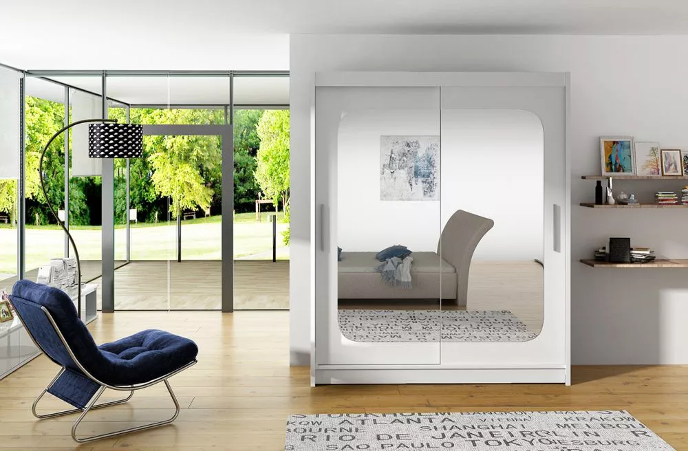 Skapis Clever Classic · Balts · 150 × 58 × 200 cm