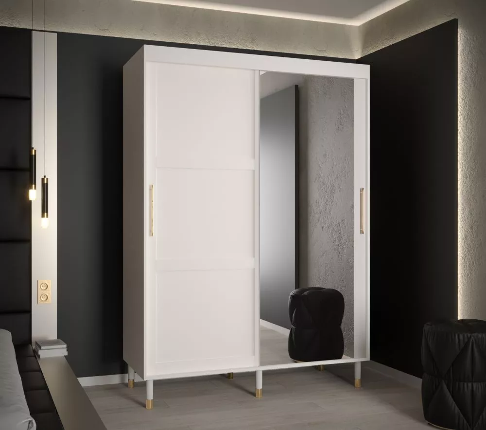 Skapis Calipso Ramiak 2 · Balts · 150 × 62 × 208 cm