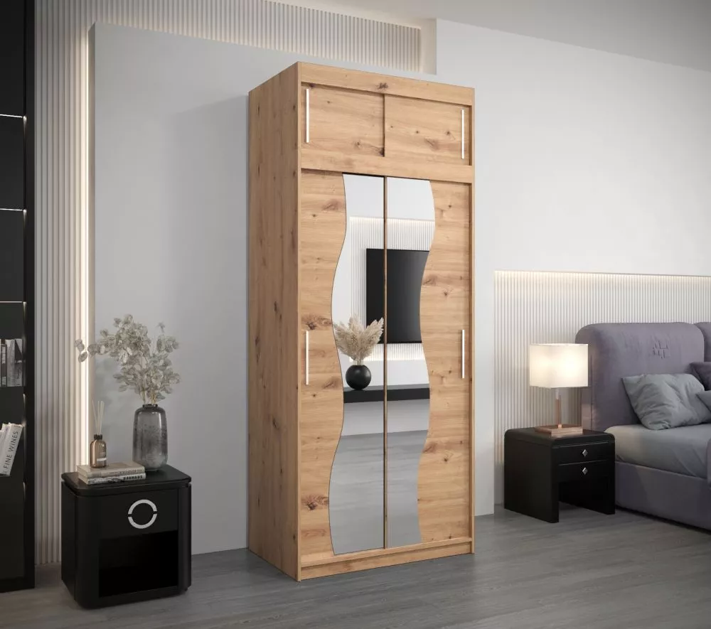 Skapis Madryt Plus · Ozols artisan · 100 × 62 × 240 cm