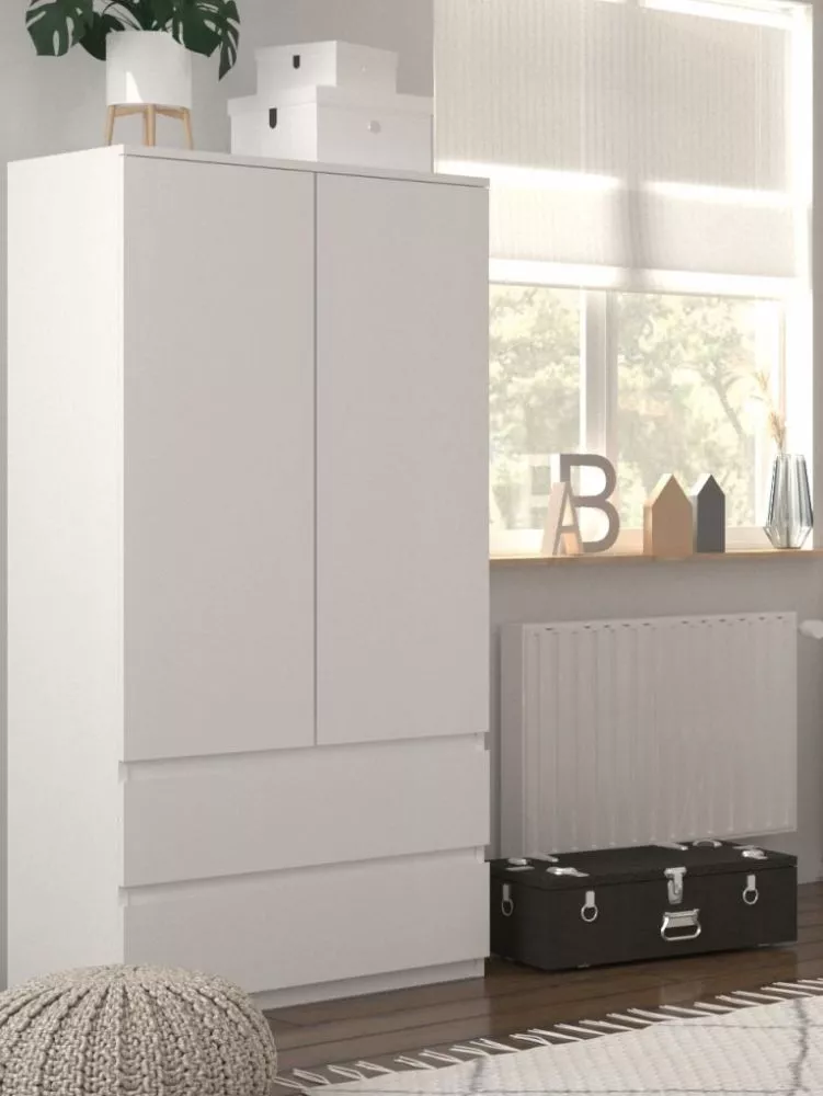 Skapis Malmo SZ90 · 89.5 × 50 × 182 cm