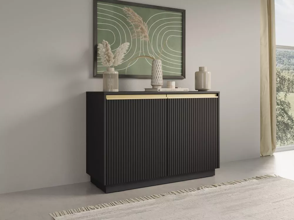 Kumode Royal K-104 · Melns · 103.5 × 39 × 71.6 cm