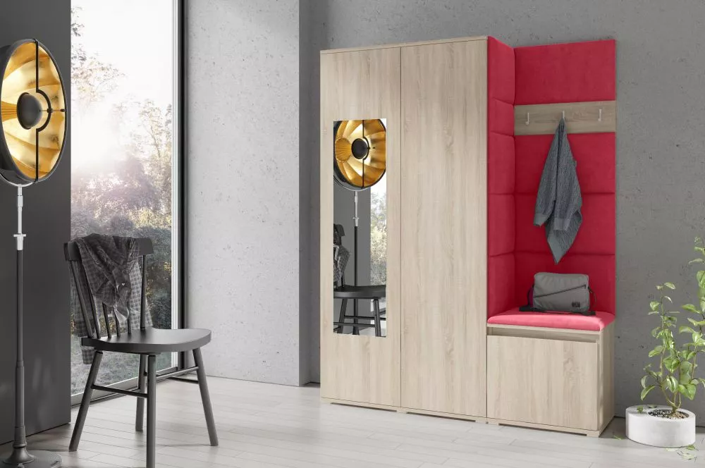 Apavu plaukts Emi 11 Trinity Korpusa krāsa: sonoma, · 140 × 185 × 40 cm