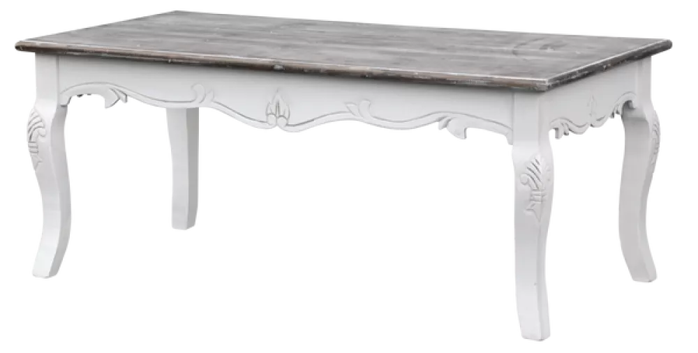 Žurnālgalds Rimini White RI027W Korpusa krāsa: balts, · 60 × 120 × 50 cm