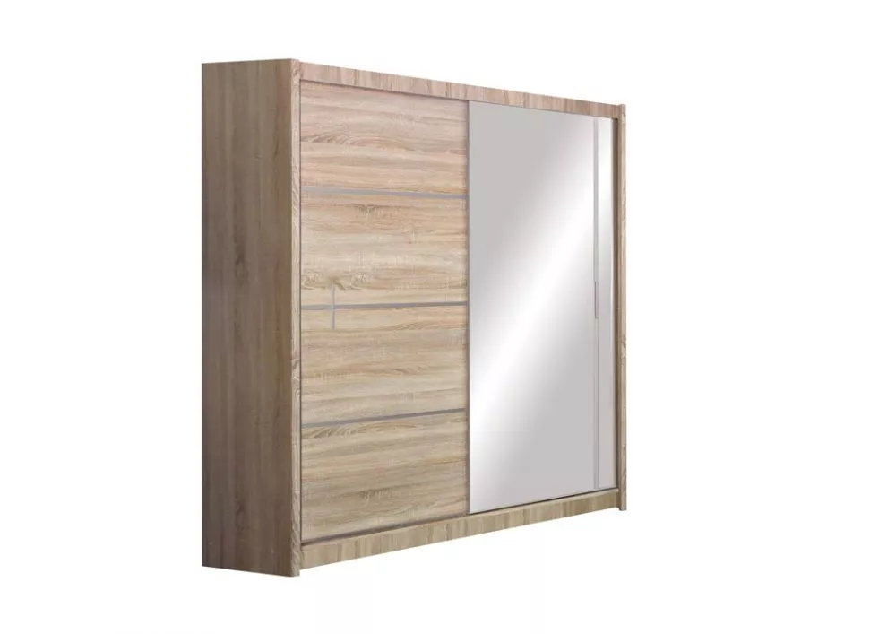 Skapis Vista · Sonoma · 180 × 61 × 215 cm