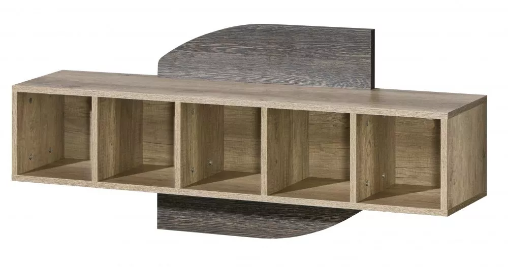 Plaukts Romero R10 · Arusha + ozols canyon · 120 × 55 × 25 cm