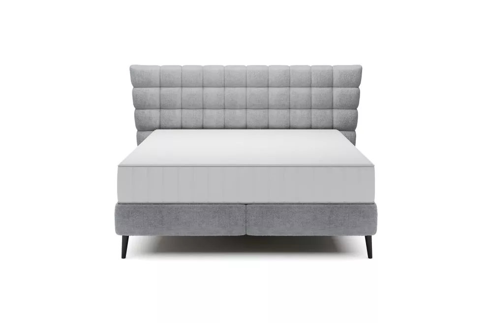 Gulta Inferno Comfort Standard Guļamvietas platums: 180 cm, Guļamvietas garums: 200 cm, · Sudrabs · 237 × 214 × 124 cm