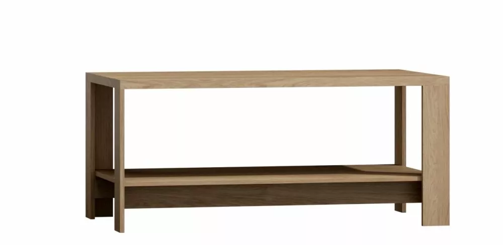 Žurnālgalds Mediolan M18 · Dabīgs hickory · 65 × 120 × 57 cm