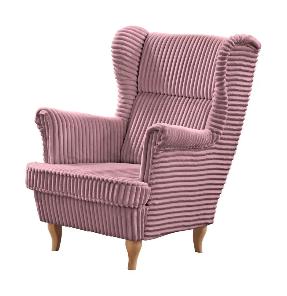 Mīksts krēsls Felix Standard Sēdvietas dziļums: 57 cm, · Rozā · 84 × 98 × 105 cm
