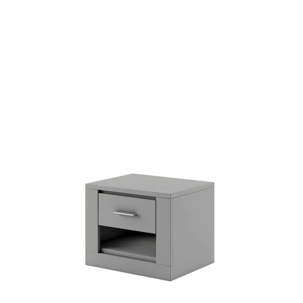 Naktsgaldiņš Idea ID-07 · Pelēks · 42 × 41 cm