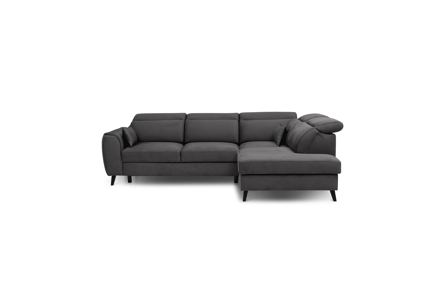 Dīvāns Noble Comfort Standard · Antracīts · 201 × 255 × 83 cm