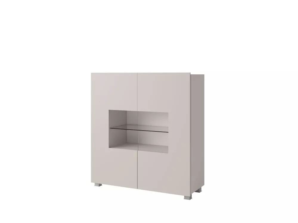 Kumode Calabrini C K2D ar LED · Kašmira · 100 × 35 × 107 cm