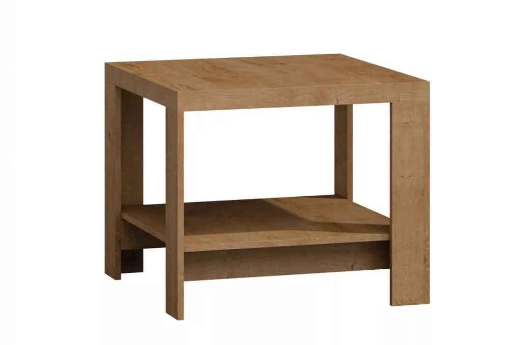 Žurnālgalds Natural N19 · Ribbeck ozols · 65 × 65 × 57 cm