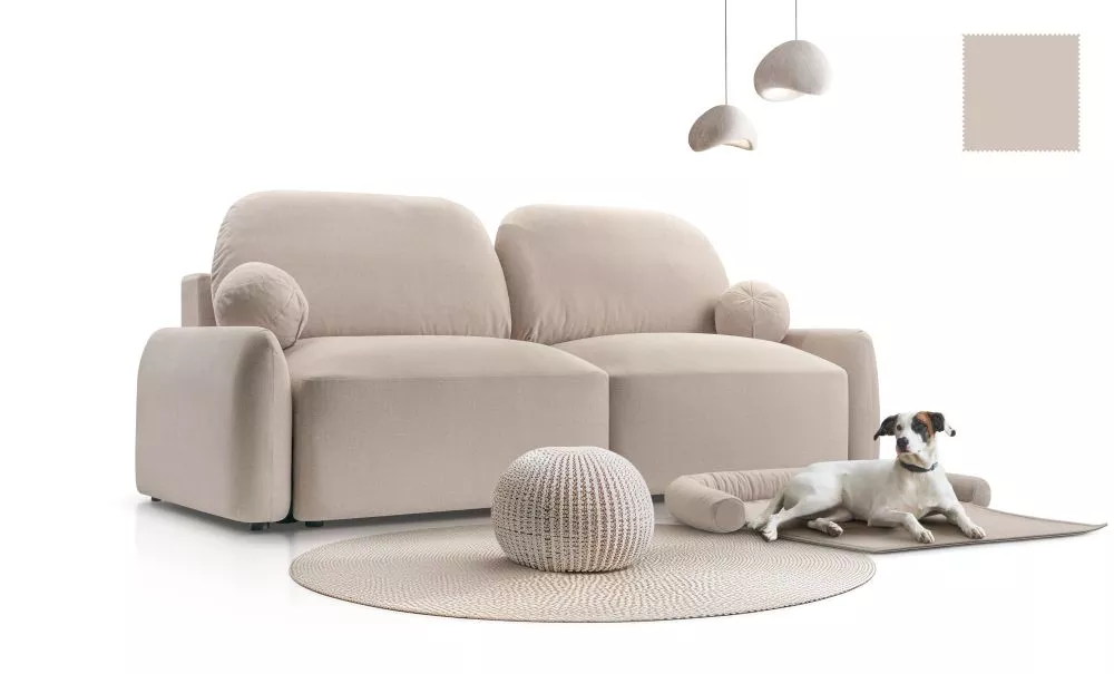 Dīvāns Sevilla Sofa Standard · Krēms · 106 × 232 × 100 cm