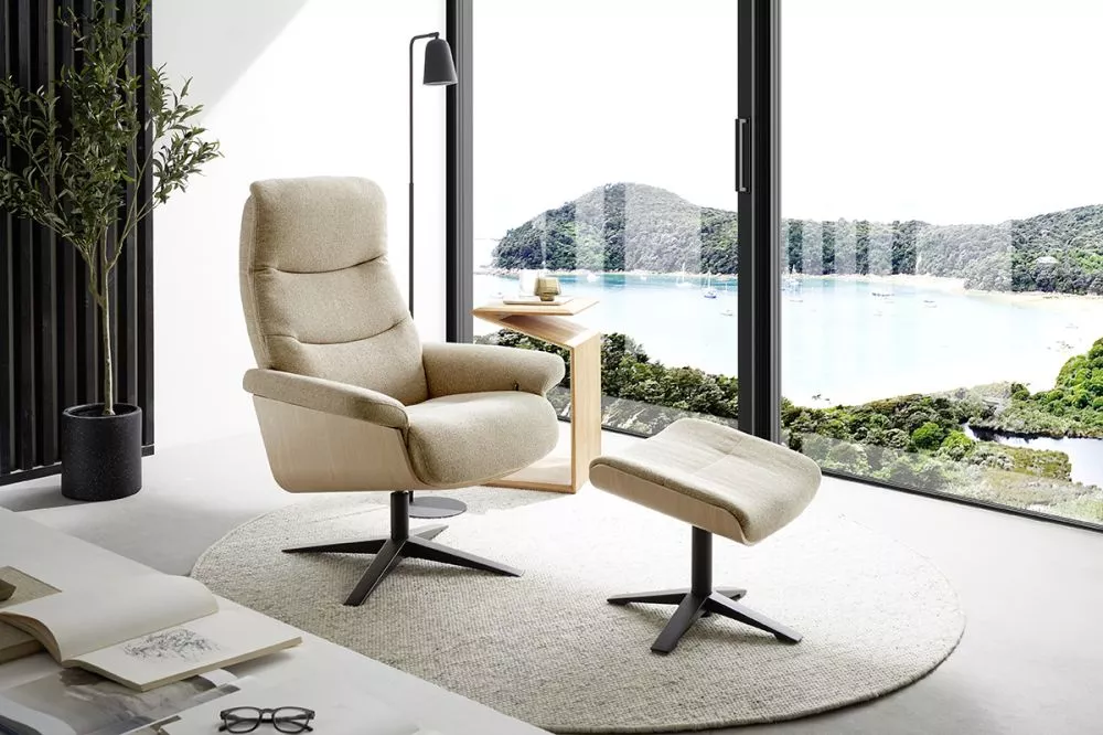Krēsls Amasra Black Standard · 107 × 82 × 81 cm