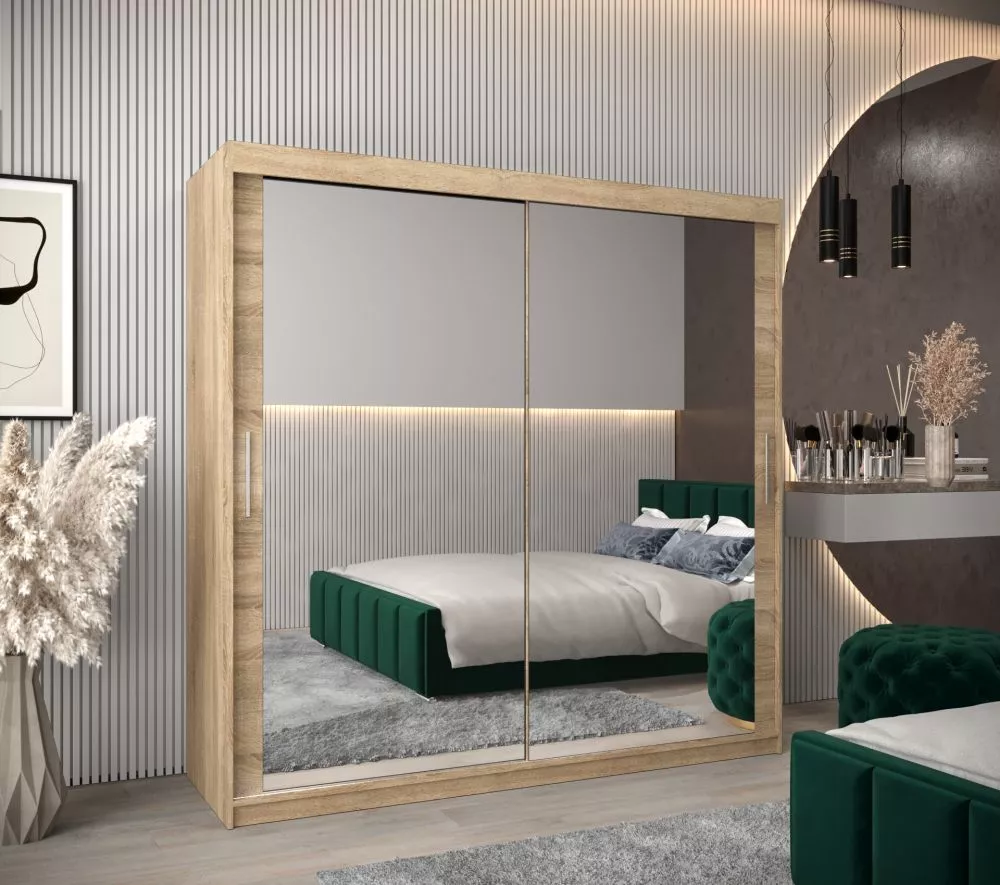 Skapis Tokyo 3 · Sonoma · 200 × 62 × 200 cm