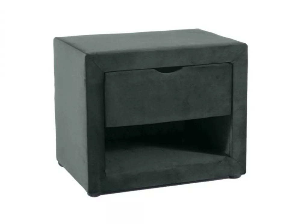 Naktsgaldiņš ET-001 Velvet · Zaļš · 50 × 35 × 42 cm