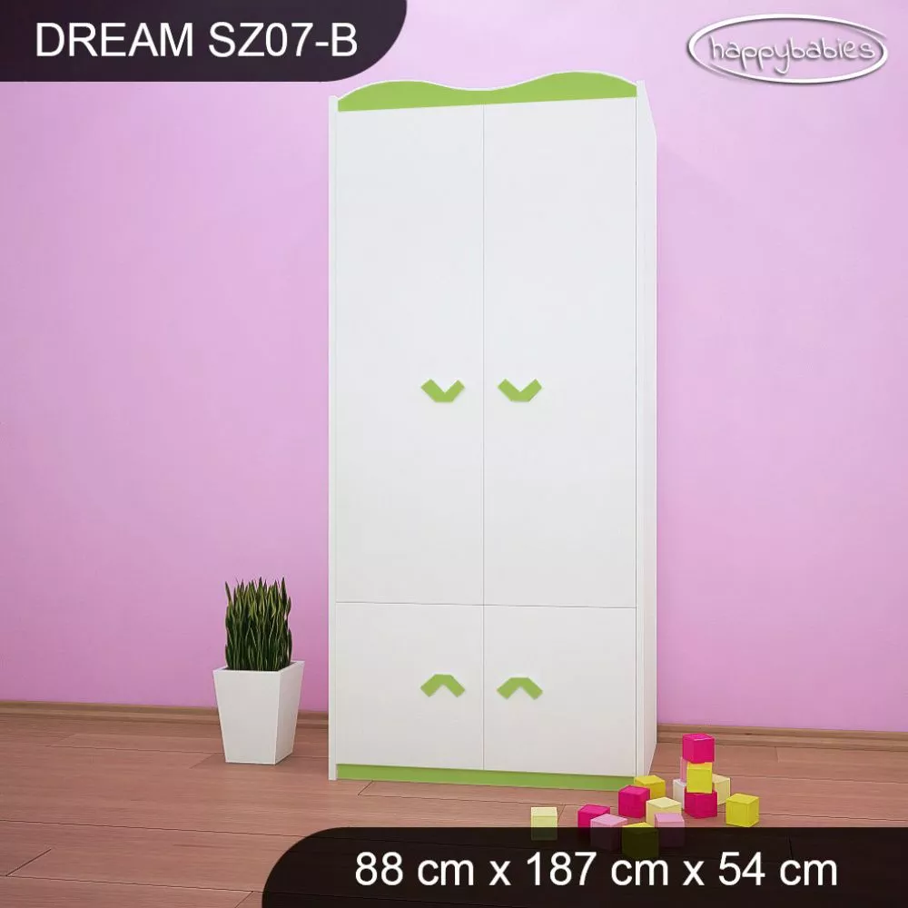 Bērnu skapis Dream SZ07-B · 88 × 54 × 187 cm