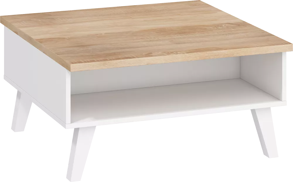 Žurnālgalds Nordis NOR-06 Korpusa krāsa: gaiša sonoma, · 80 × 80 × 40 cm