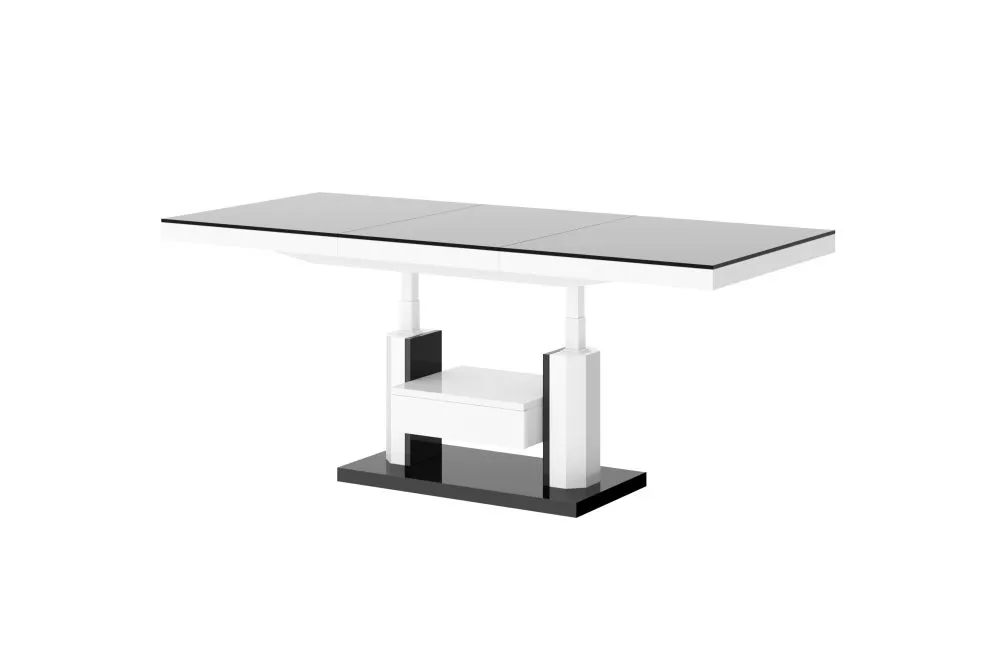 Žurnālgalds Quadro Max Matte Korpusa krāsa: melns, · 120 × 75 × 56 cm