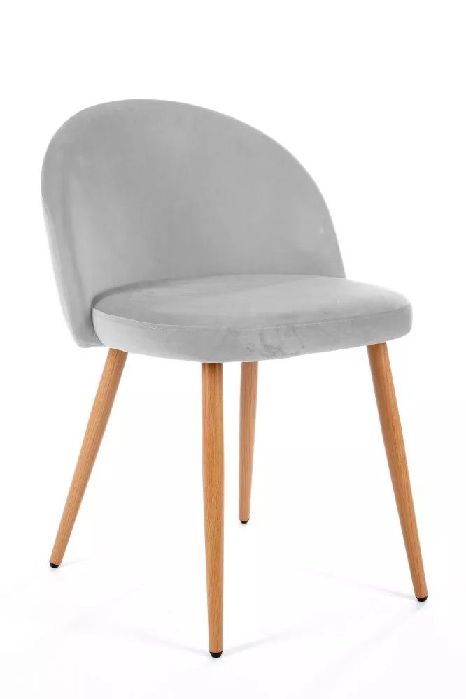 Krēsls SJ.075 Velvet · Pelēks · 76 × 53 × 55 cm