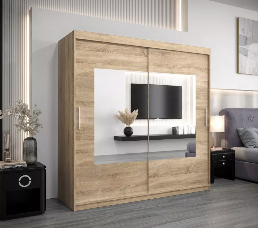 Skapis Torino · Sonoma · 200 × 62 × 200 cm