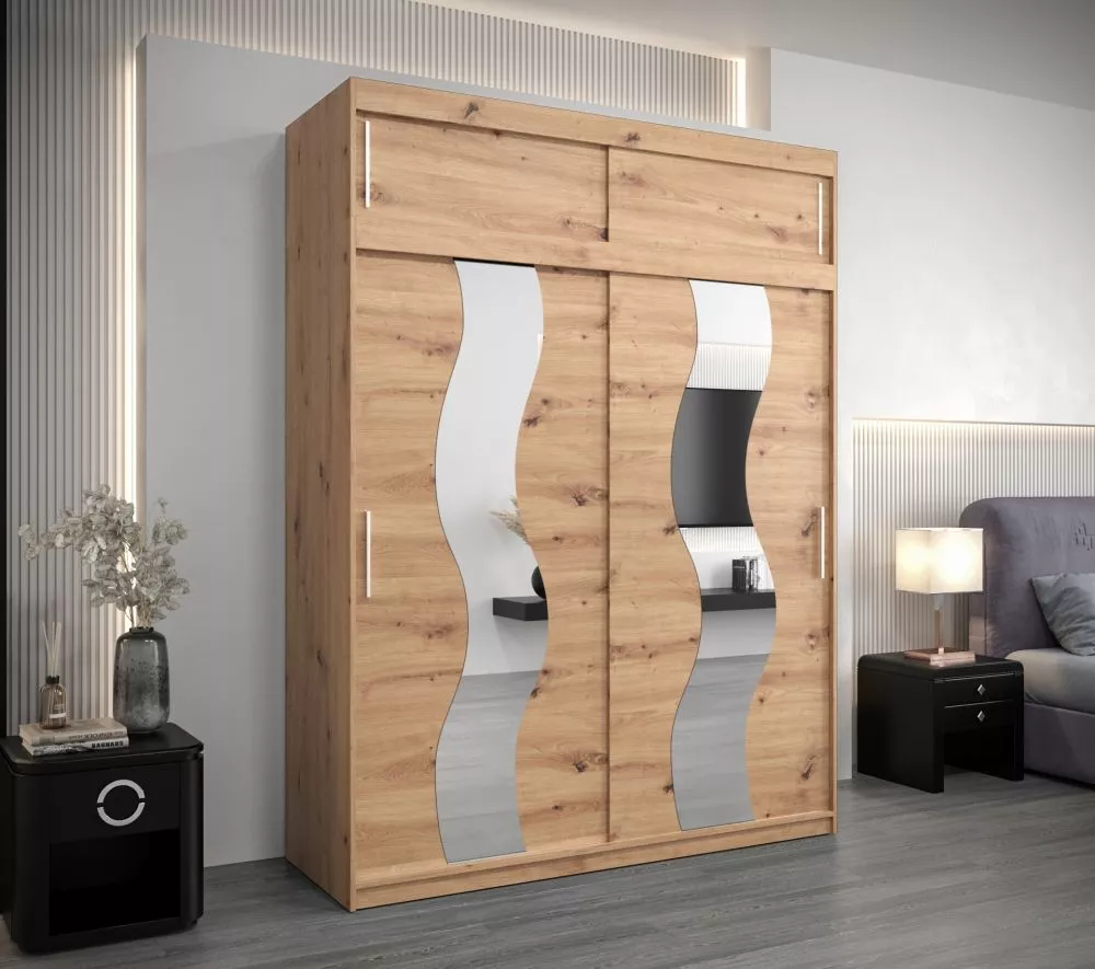 Skapis Sewilla Plus · Ozols artisan · 180 × 62 × 240 cm