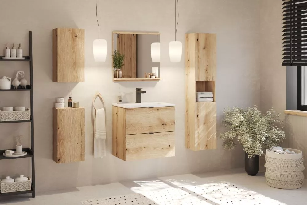 Vannas istabas komplekts Nova Oak Set 1 · Ozols · 140 × 40 cm