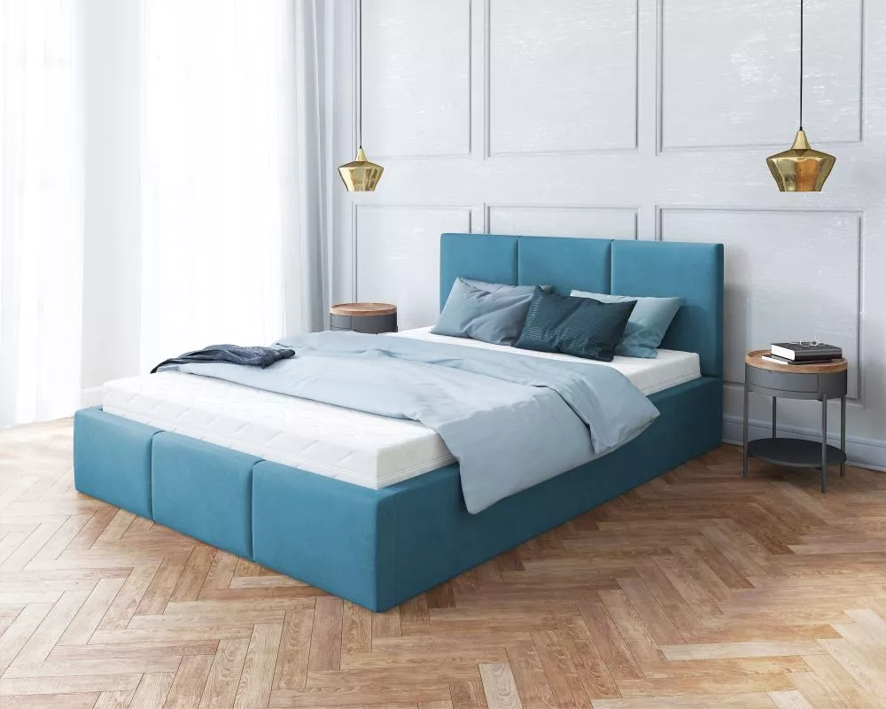 Gulta Fresia Premium Standard ar stelāžu Guļamvietas platums: 180 cm, Guļamvietas garums: 200 cm, stelāžas tips: metāla,