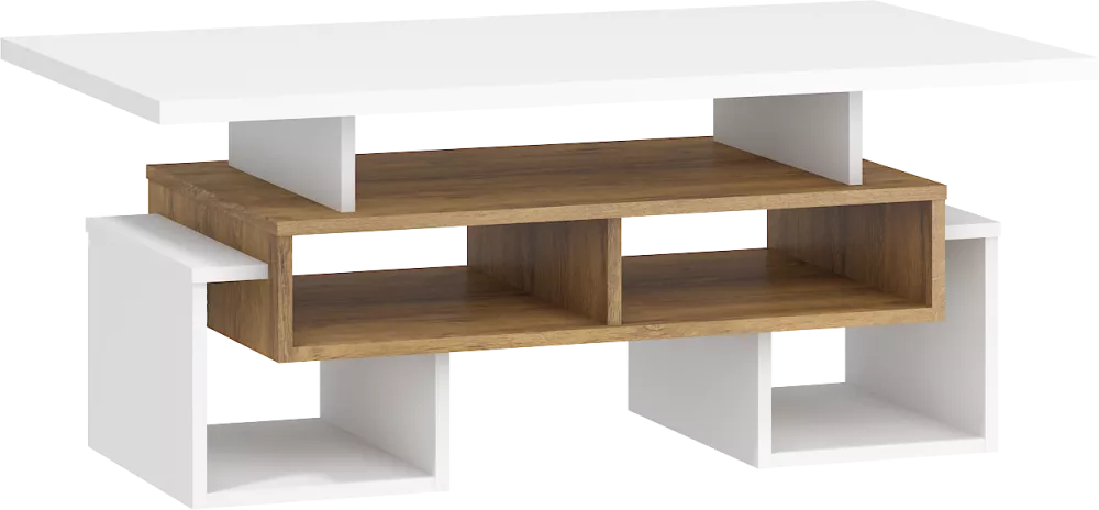 Žurnālgalds Rio 12 Korpusa krāsa: balts, · 110 × 62 × 48 cm