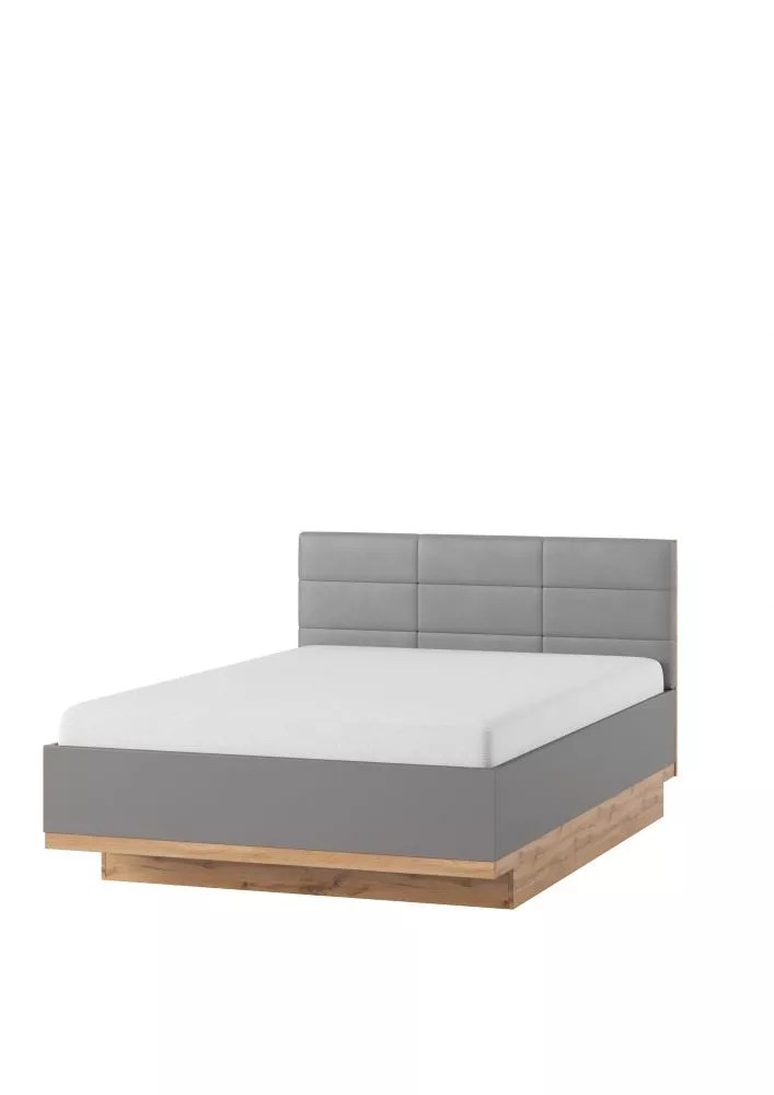 Gulta Livorno 2 LED ar stelāžu Guļamvietas platums: 160 cm, Korpusa krāsa: ozols votāns, Guļamvietas garums: 200 cm, ste