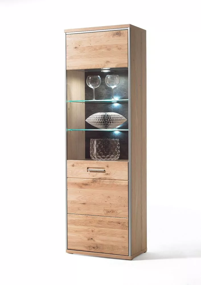 Sekcija Espero 14/15 ar LED · Ozols · 64 × 39 × 201 cm