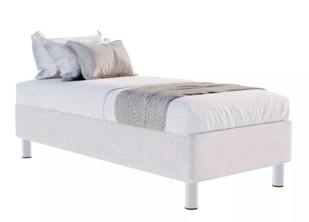 Gulta Harmony Boxspring Standard Guļamvietas platums: 80 cm, Guļamvietas garums: 200 cm, · Krēms · 80 × 200 × 45 cm