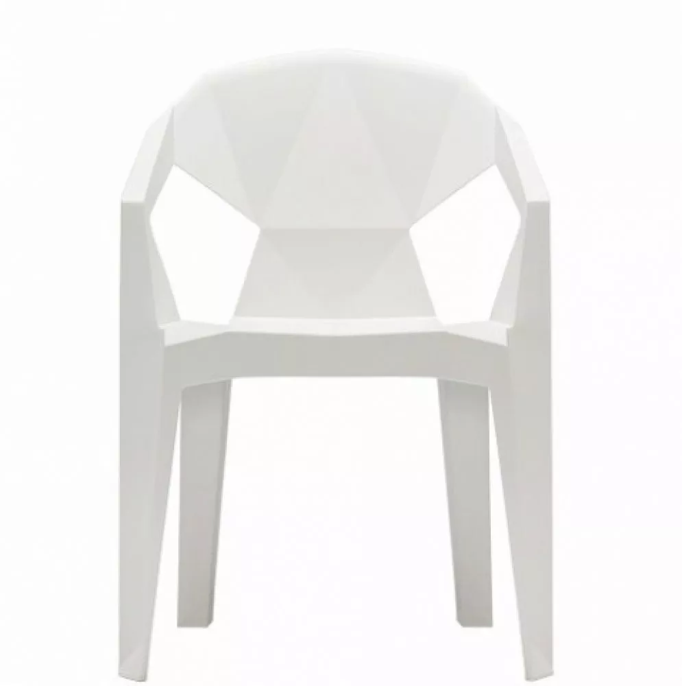 Krēsls Muze · Balts · 82 × 45 × 41 cm