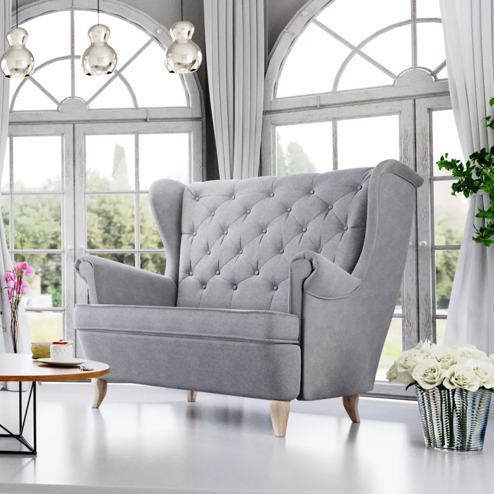 Dīvāns Sofa Uszak Standard · Pelēks · 72 × 142 × 108 cm
