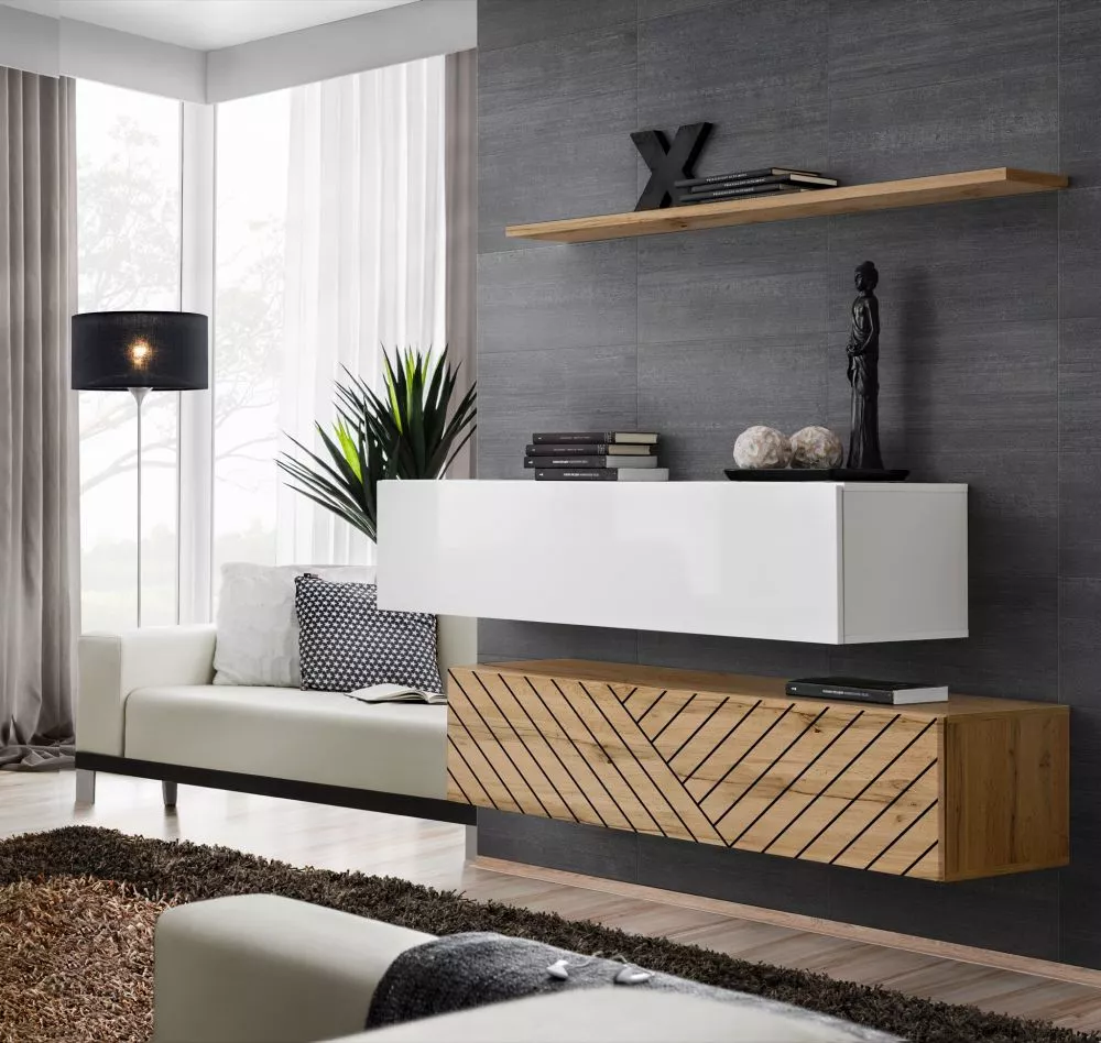 Plaukts Switch SB 2 Lamel · 130 × 110 × 30 cm