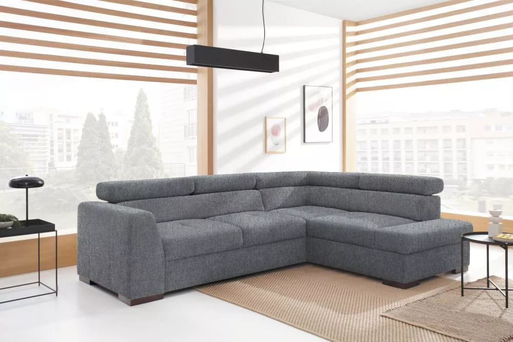 Dīvāns Nest 2 Standard · Pelēks · 205 × 276 × 95 cm