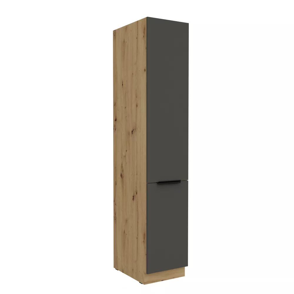 Virtuves skapis Aria Graphite 40 DK-210 2F