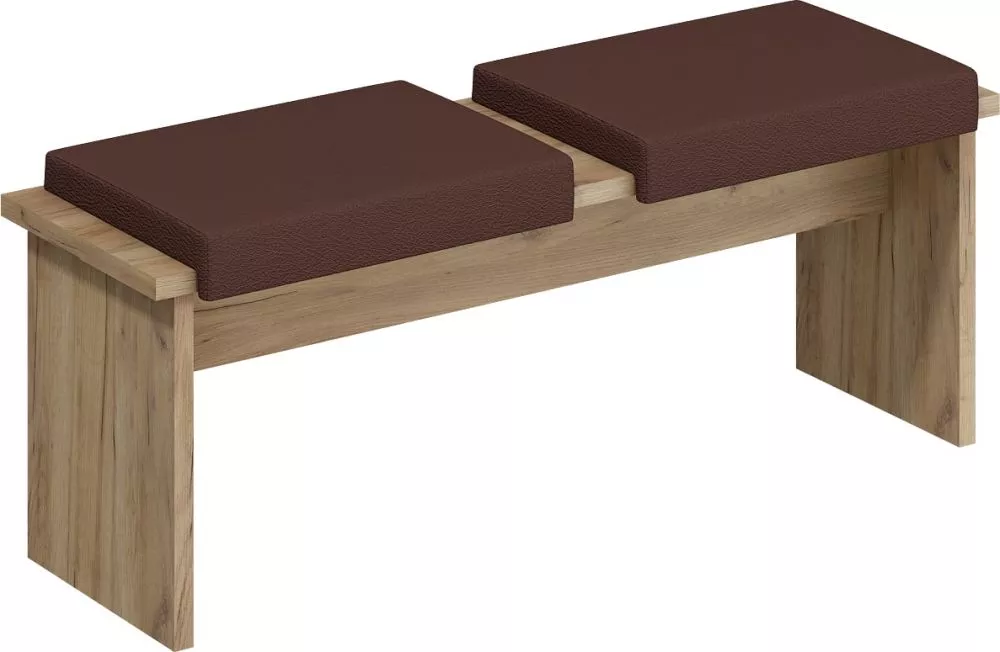 Krēsls Bond BON 05 zelta ozols · Brūns · 120 × 38 × 48 cm