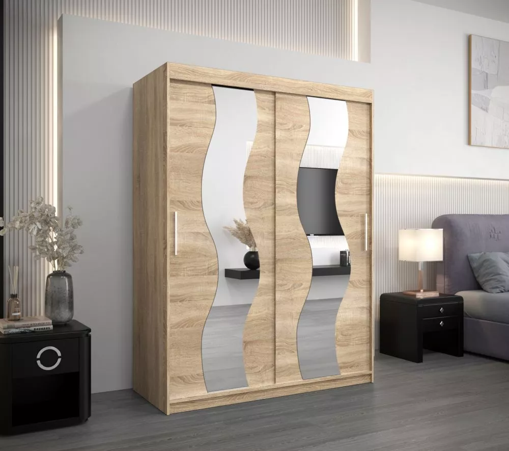 Skapis Sewilla · Sonoma · 150 × 62 × 200 cm