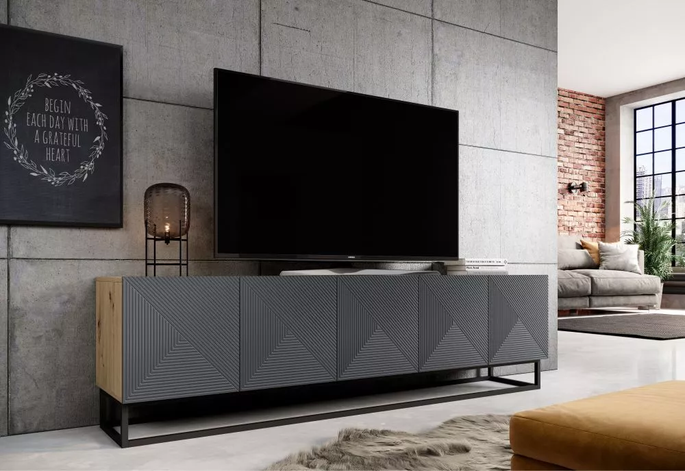 TV tumba Asha RTV 200 5D S · 200 × 40 × 56 cm