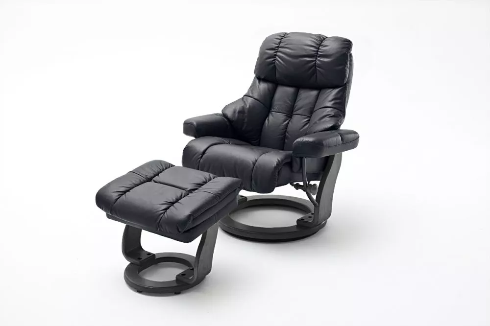 Krēsls Calgary XXL Black Standard · Melns · 110 × 97 × 92 cm